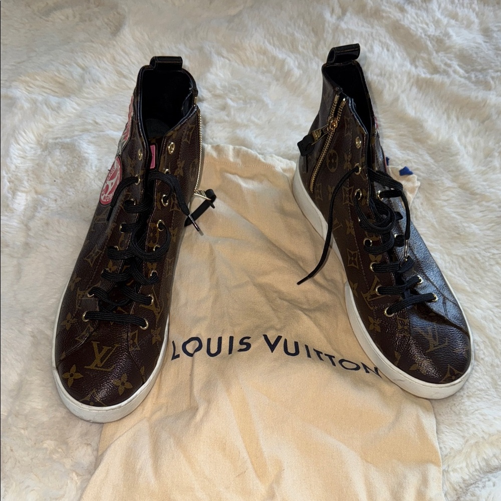 Louis Vuitton Monogram Brown High-Tops